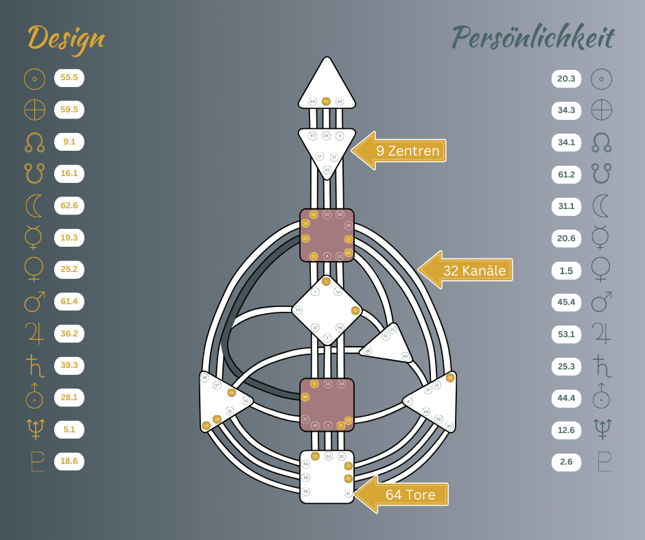 Human Design Chart Elise Sameith Coach Reading